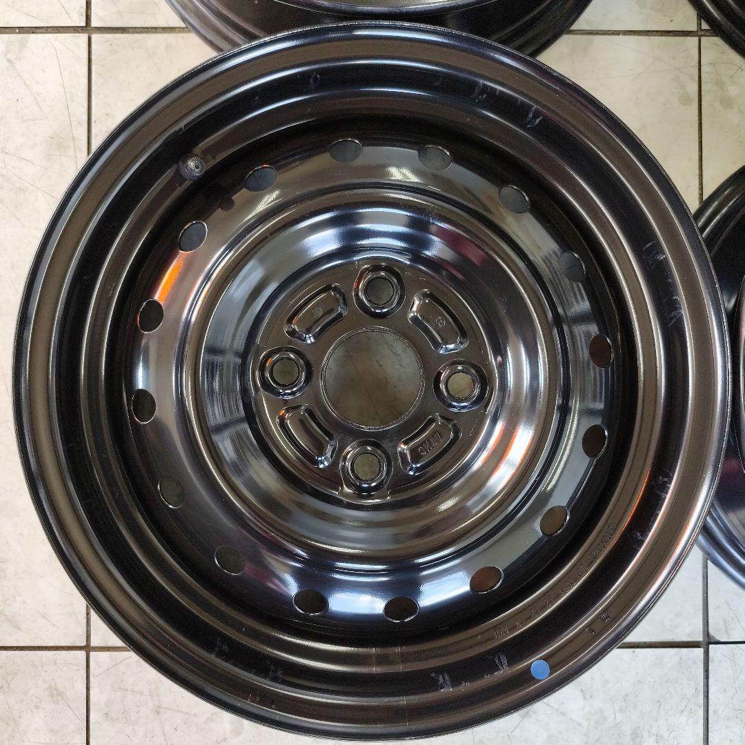 スズキ 純正鉄ホイール スチールホイール 4個セット 新車外し 14インチ