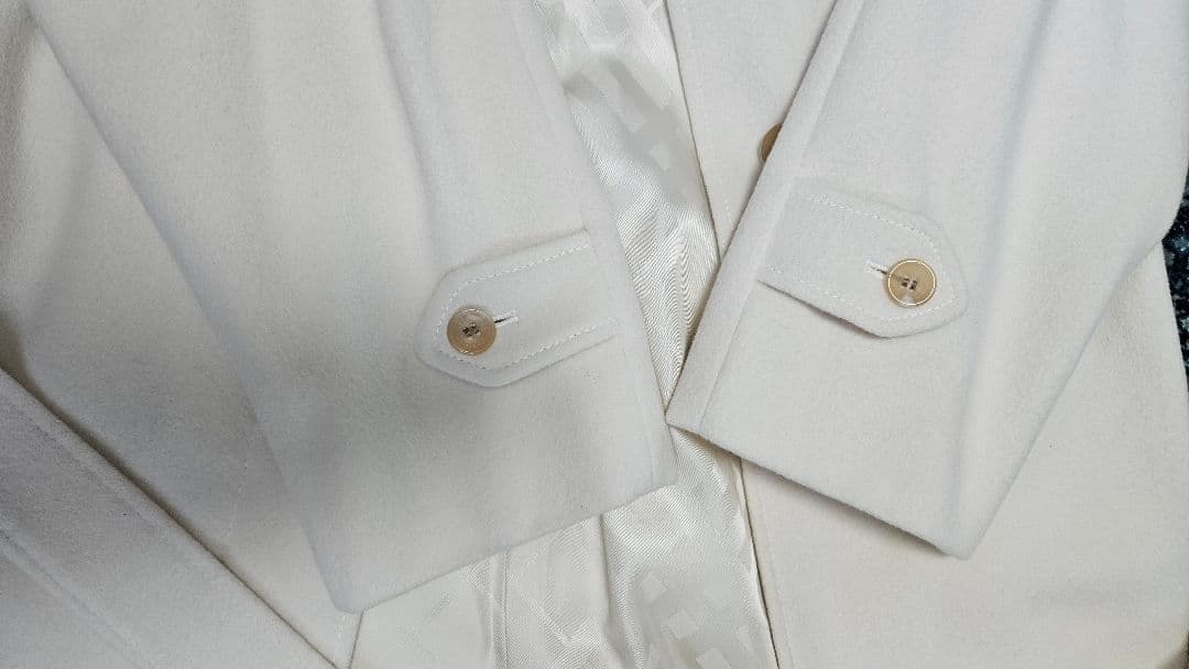 BURBERRY ホワイト コート