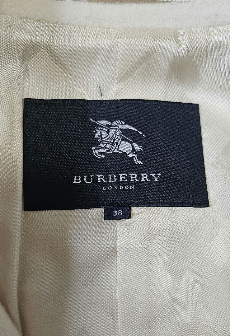BURBERRY ホワイト コート