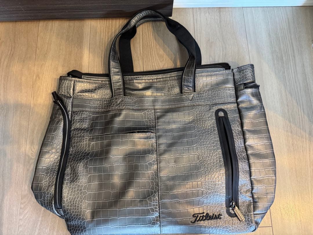 Titleist シルバー キャディバッグ・トートバッグセット