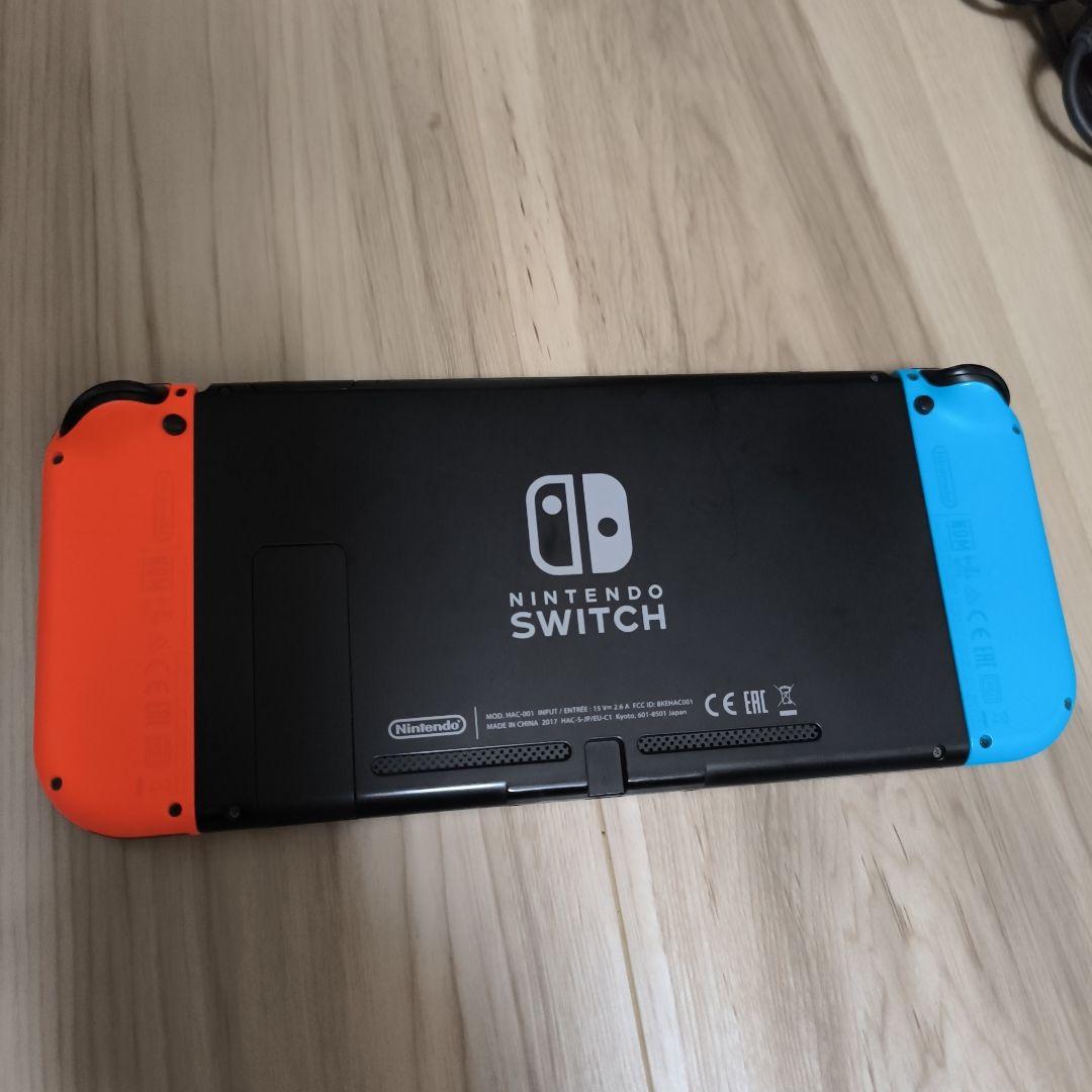 [動作確認済み] Nintendo Switch 本体 青/赤 ドックなし