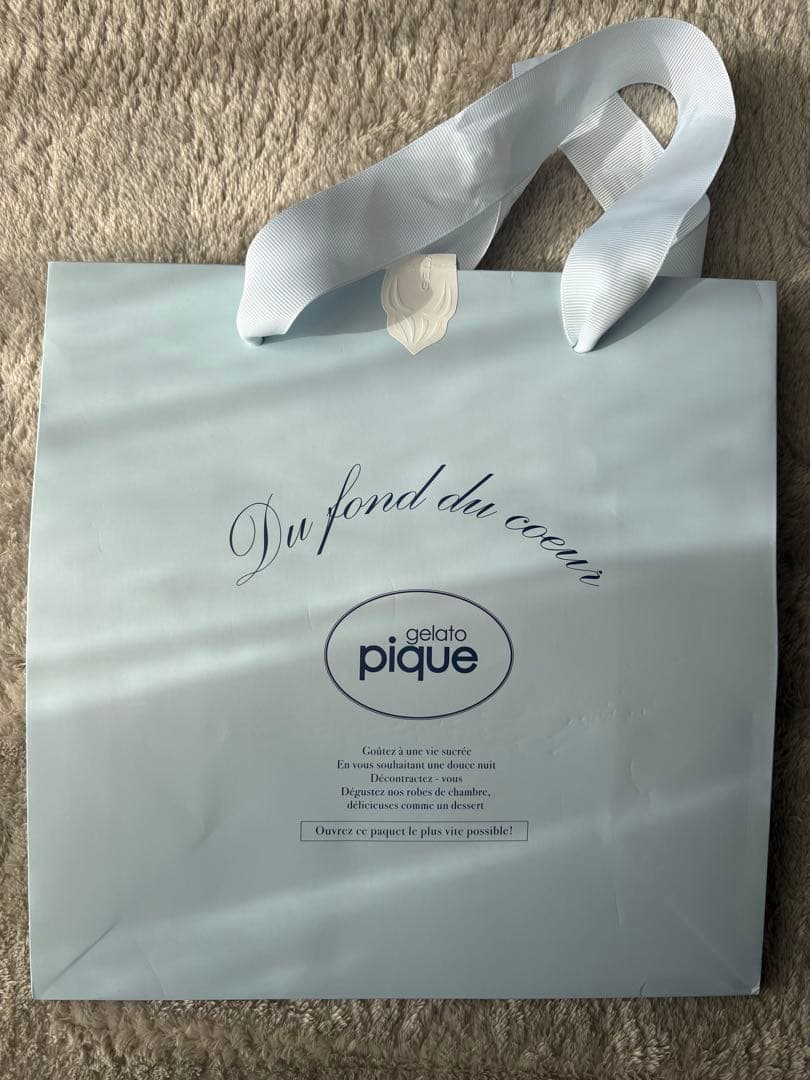 ジェラピケ　ノーカラーチェックジャケット