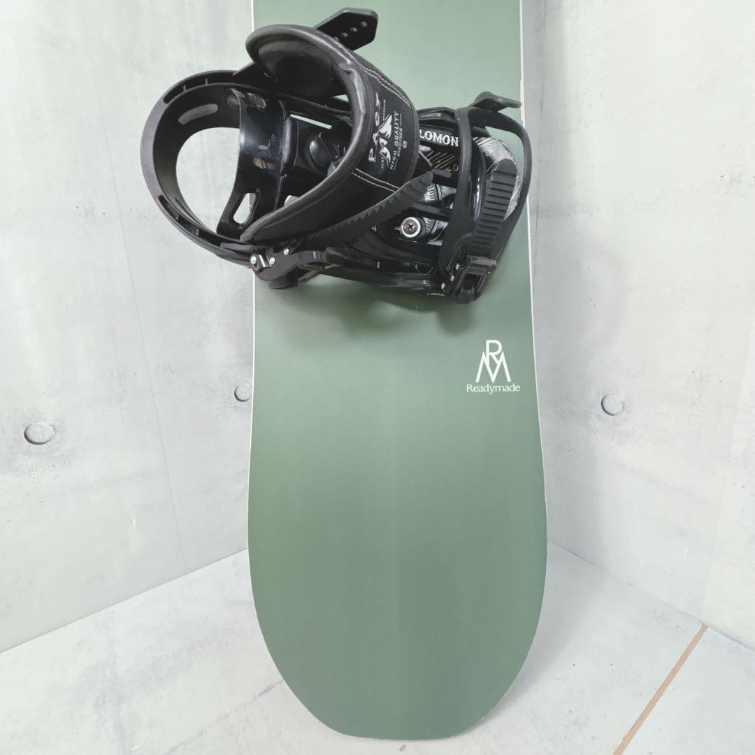 スノボSET　READYMADEレディメイド MOB148×サロモン PACT