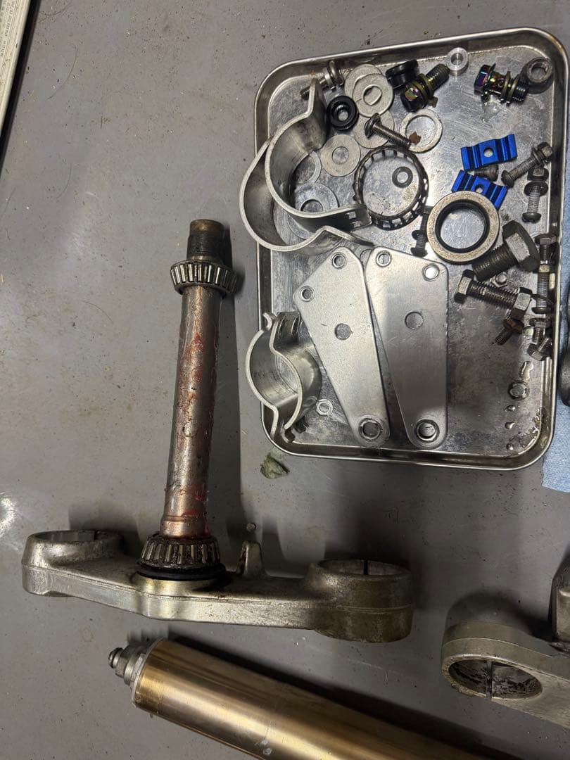 ZRX400 倒立フロントフォーク