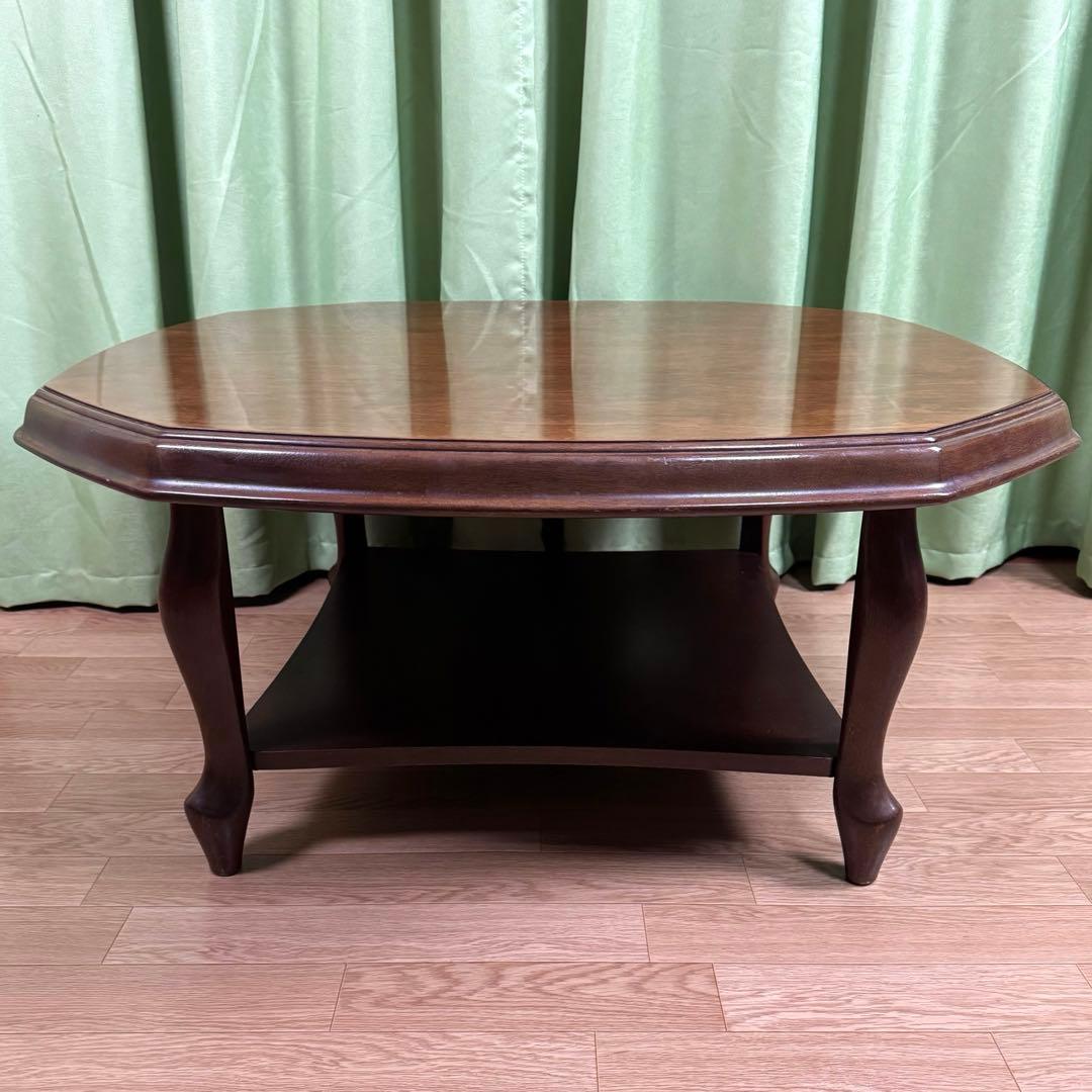 maruni マルニ ラウンドセンターローテーブル ベルサイユ 猫足 送料無料