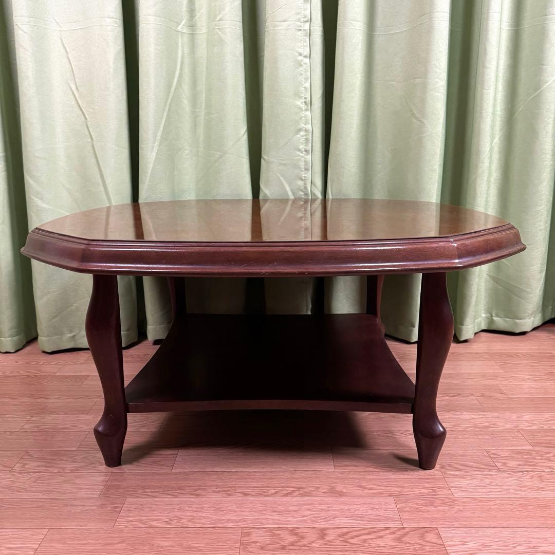 maruni マルニ ラウンドセンターローテーブル ベルサイユ 猫足 送料無料