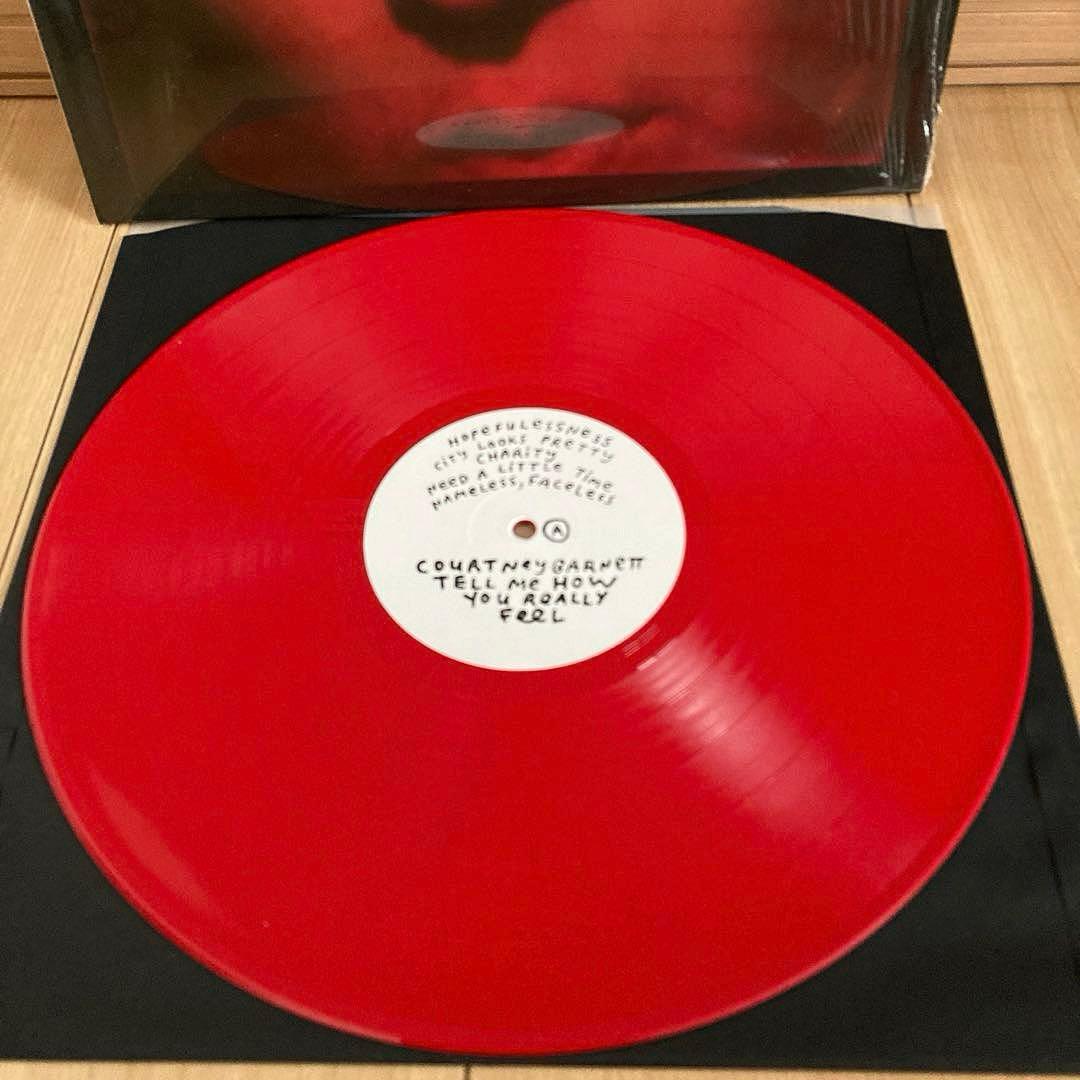 激レア Courtney Barnett コートニーバーネット REDVINYL