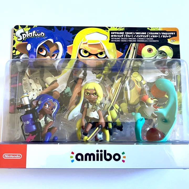 【新品】スプラトゥーン3 純正Proコントローラー　amiibo トリプルセット