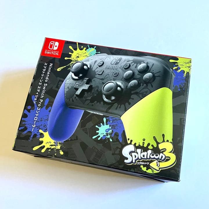 【新品】スプラトゥーン3 純正Proコントローラー　amiibo トリプルセット