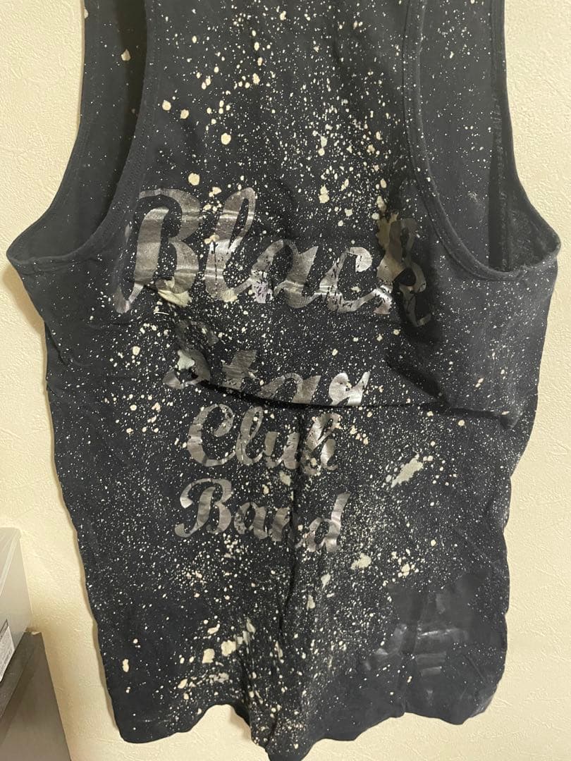 rrrダークブルーandイフブラックボーンタンクトップandブリーチスター