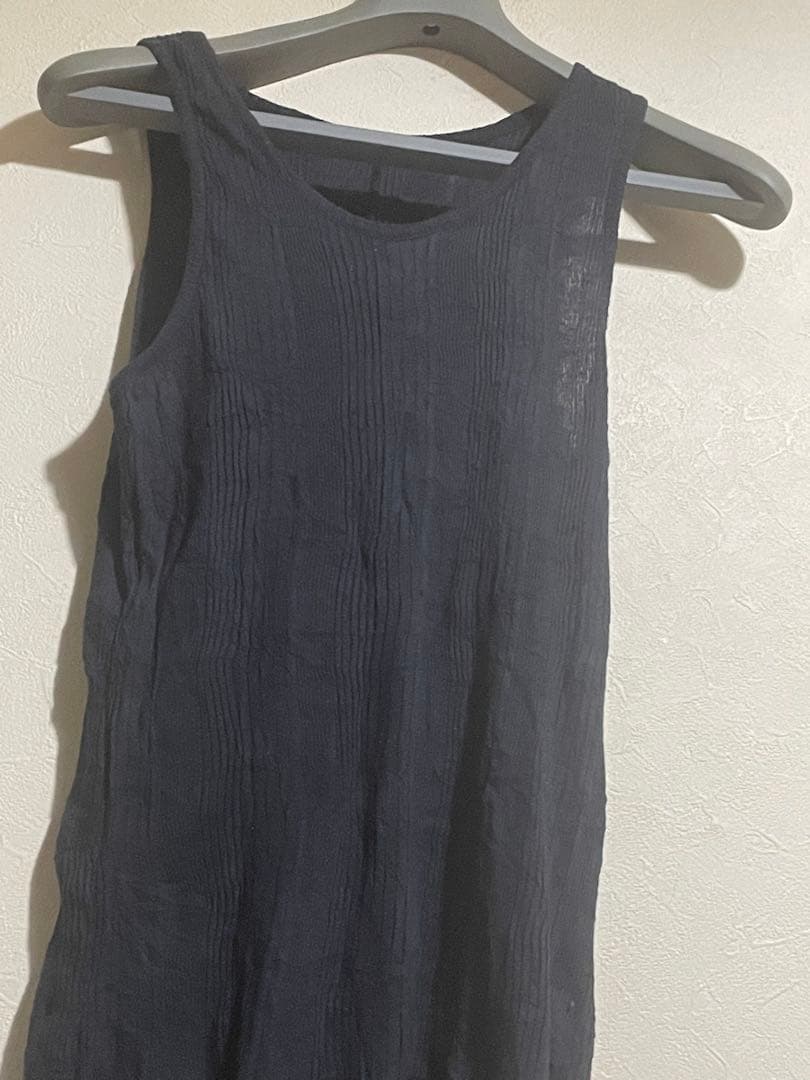 rrrダークブルーandイフブラックボーンタンクトップandブリーチスター