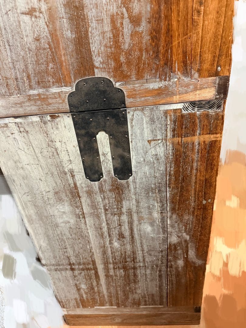 【値下げ】送料込み　中古　桐箪笥　着物　2段構成　6段引き出し