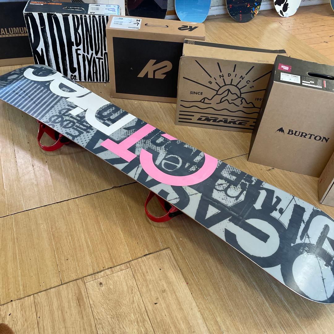 OGASAKA×ZUMA　バインディング付き　スノーボードセット　CT　オガサカ