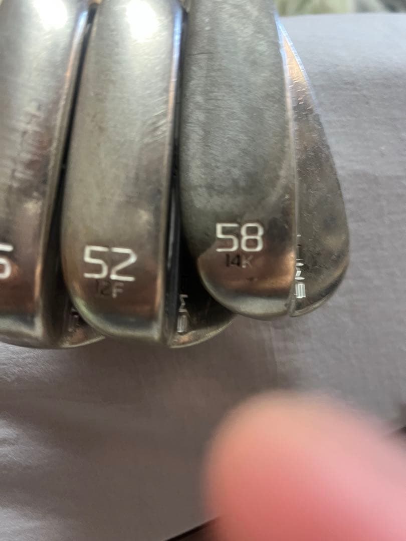 ボーケイ ウェッジ SM9 46° 52° 58° 3本セット　説明必読