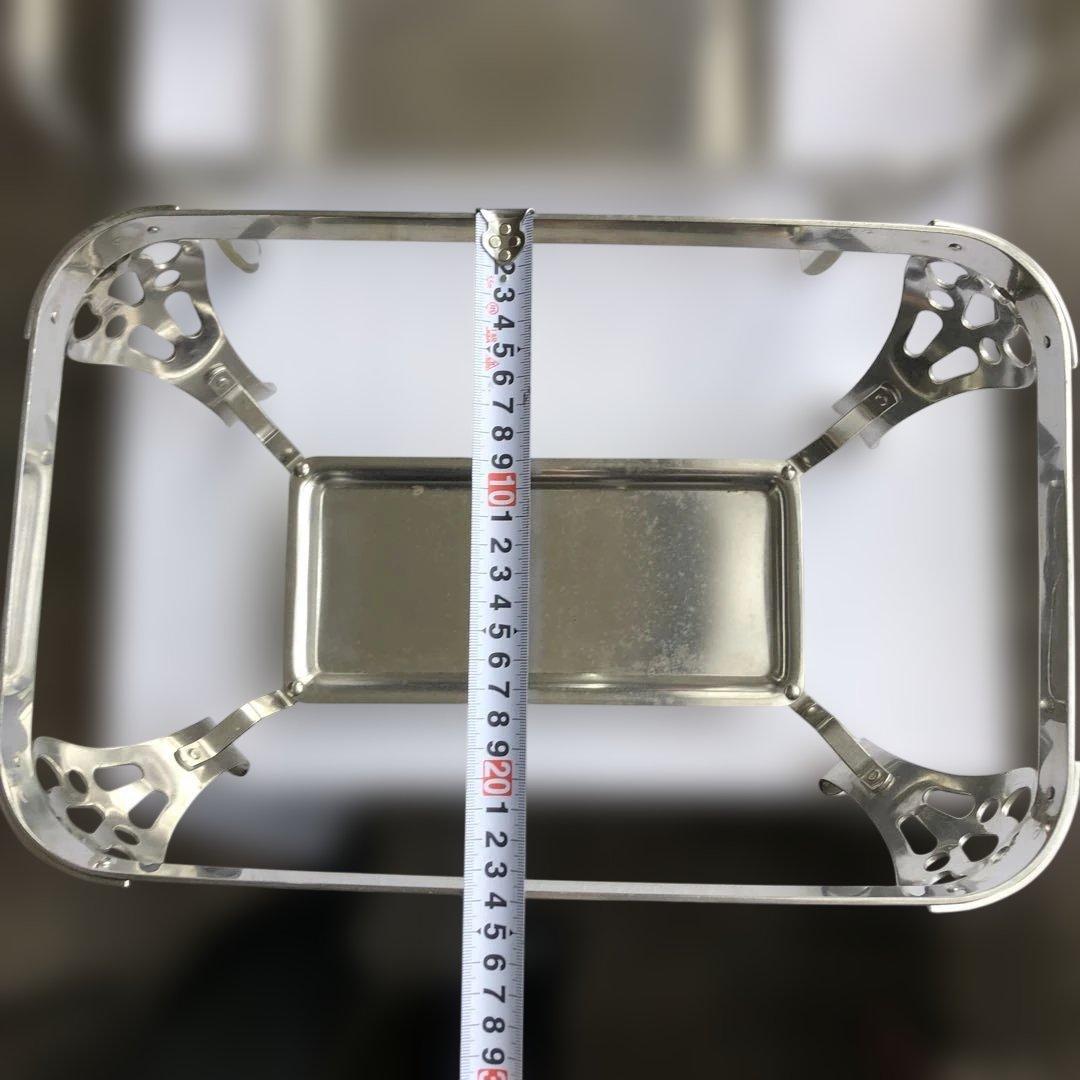 ユキワ　ブッフェ　チューフィングディッシュ　角　2台8点セット