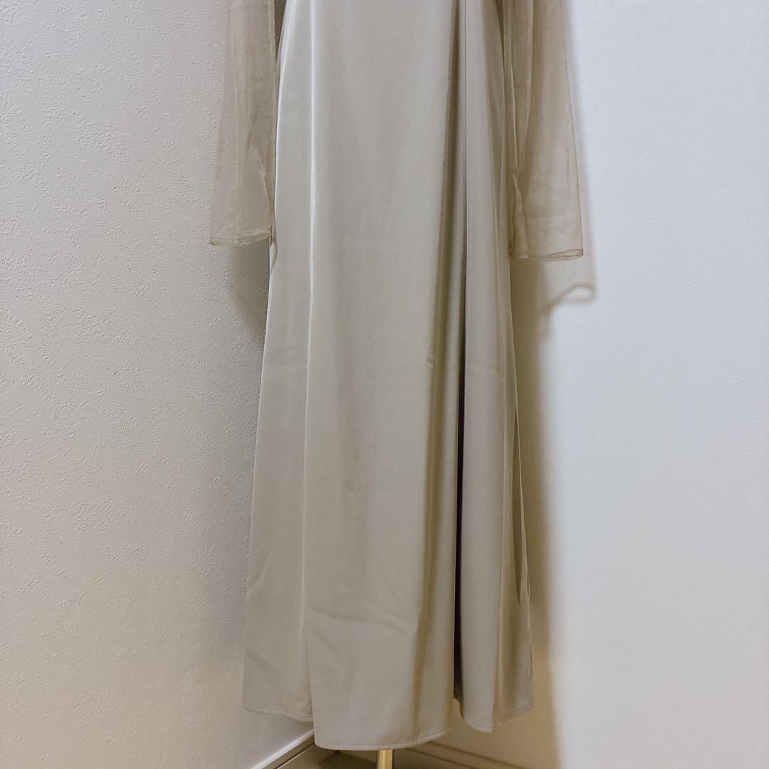 atloアトロ　カナ　ニアナ　アンドレスド　ベージュ　3点セット×フリルボレロ