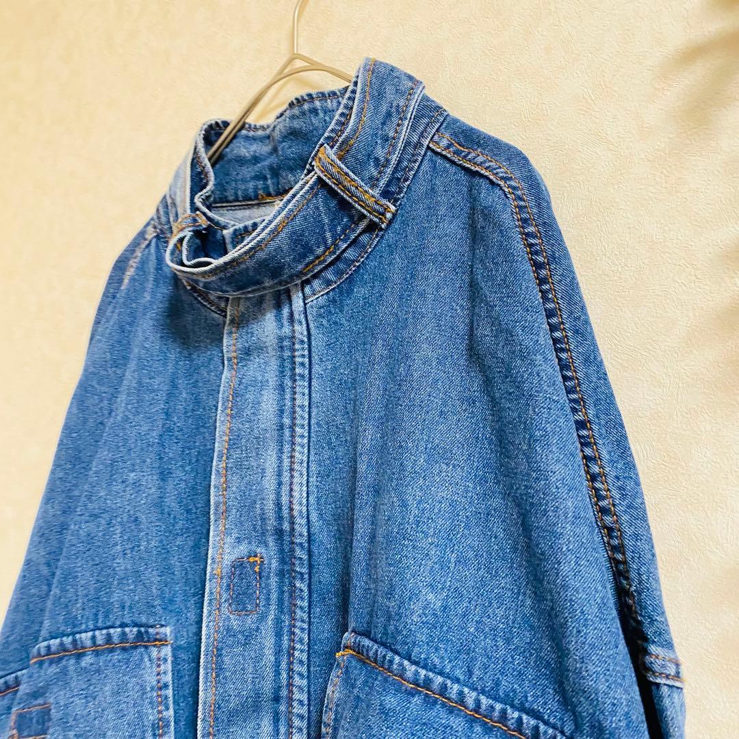 フランキーショップ　 デニムジャケット　Gジャン　ショート丈　オーバーサイズ