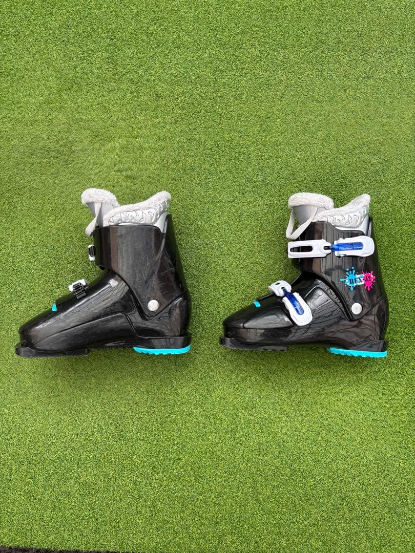 ジュニア用　スキー板（130）+ブーツのセット