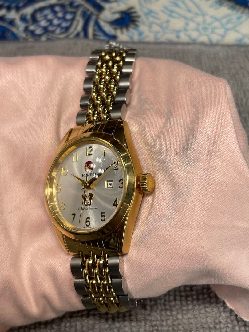 SWISS RADO Golden Horse 自動巻　稼働　デッド　タグ・箱付
