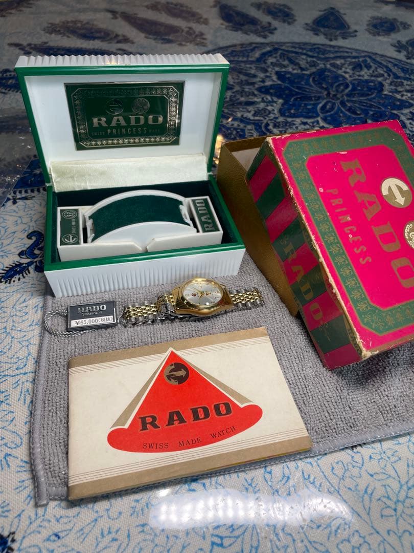 SWISS RADO Golden Horse 自動巻　稼働　デッド　タグ・箱付