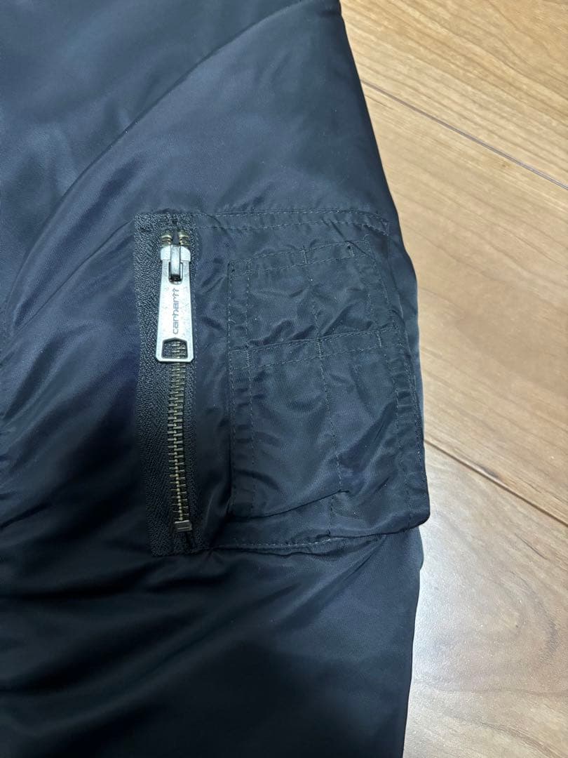 最終価格Carhartt MA-1 ジャケット Sサイズ ブラック