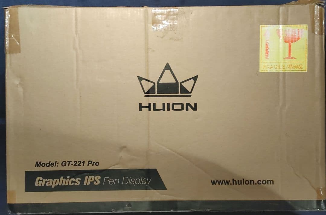 huion gt-221 pro 液晶ペンタブレット　専用スタイラスペン　替芯付