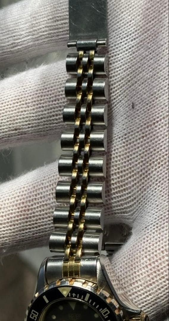 稼働 タグホイヤー HEUER ホイヤー　980.018 クォーツ　ブラック