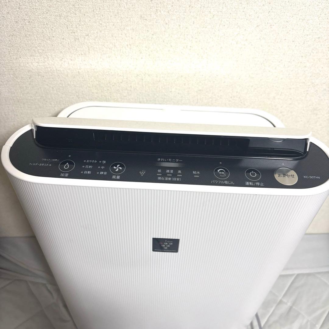 SHARP 加湿空気清浄機　KC-50TH4-W