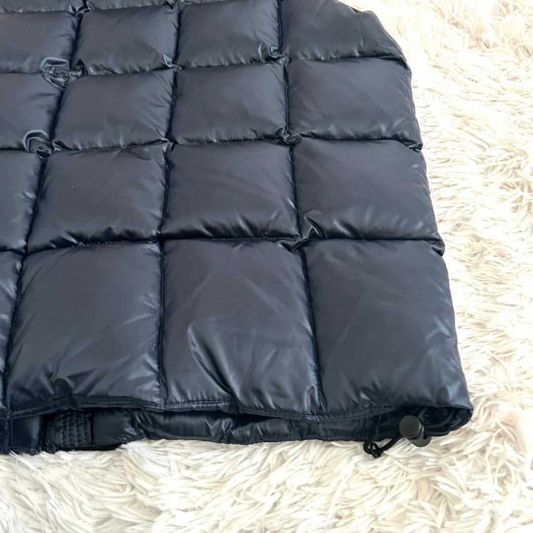 美品　キルティングダウンベスト　M 西川ダウン　ナノユニバース　　ネイビー
