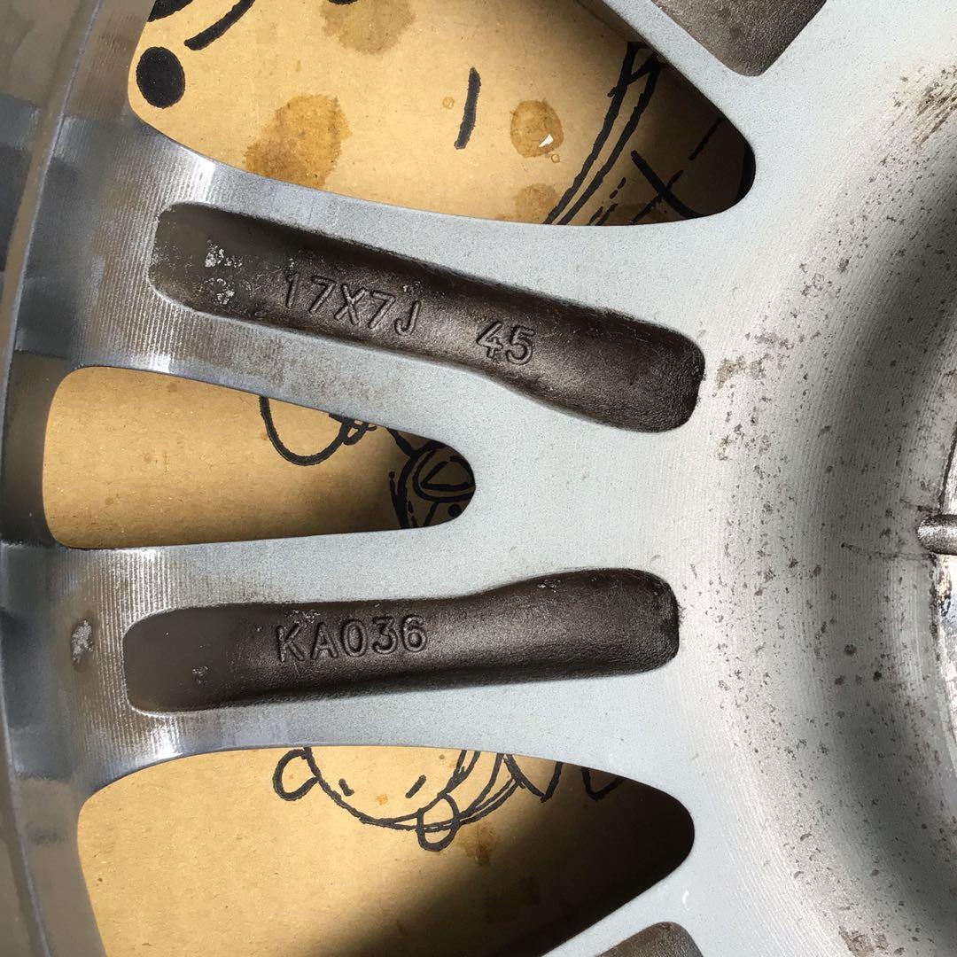 マツダCXー8・純正アルミホイール・17インチ・1本