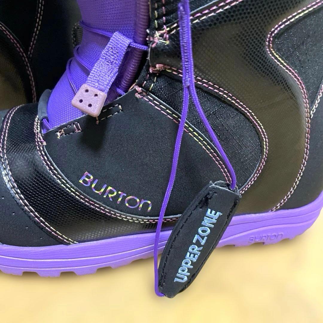 Burton スノーボードブーツ レディース　パープル/ブラック