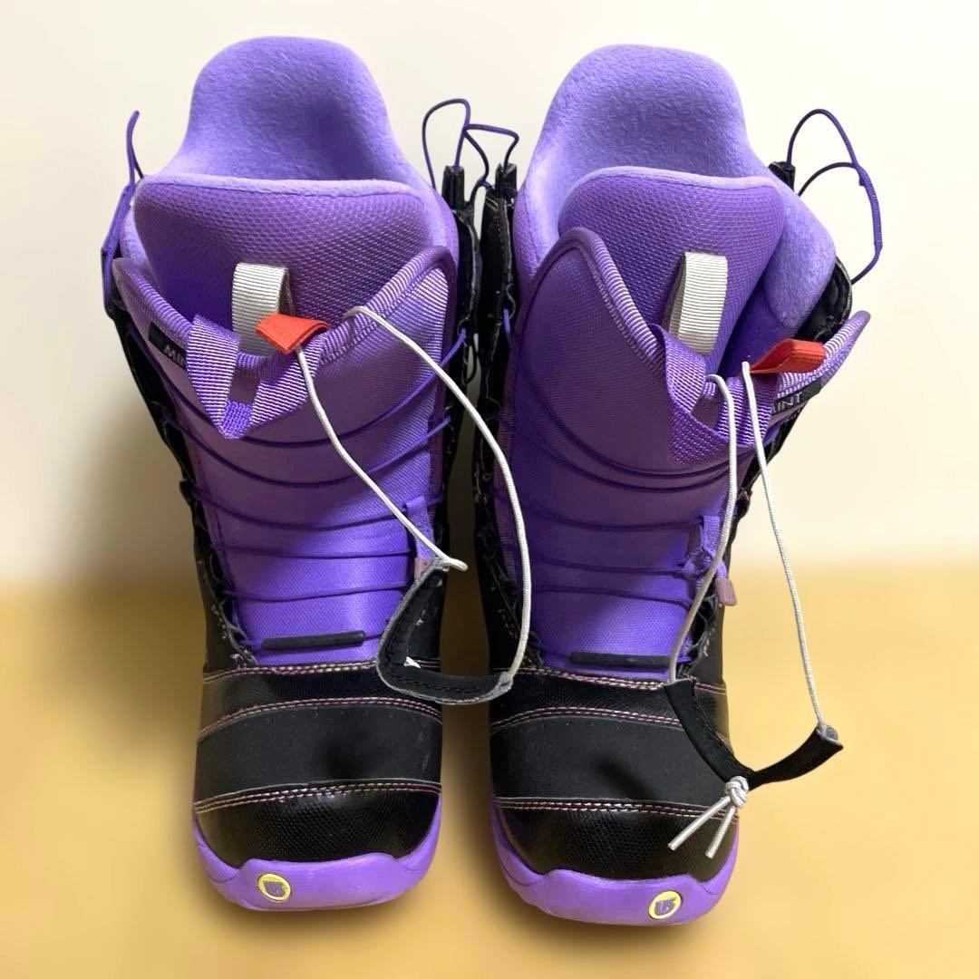 Burton スノーボードブーツ レディース　パープル/ブラック