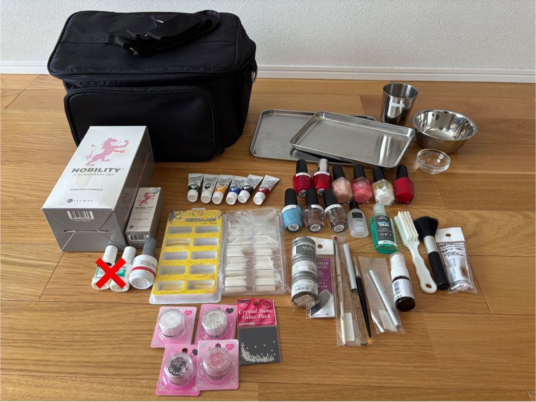 【！大特価！】 ネイリスト検定セット 道具+バッグ