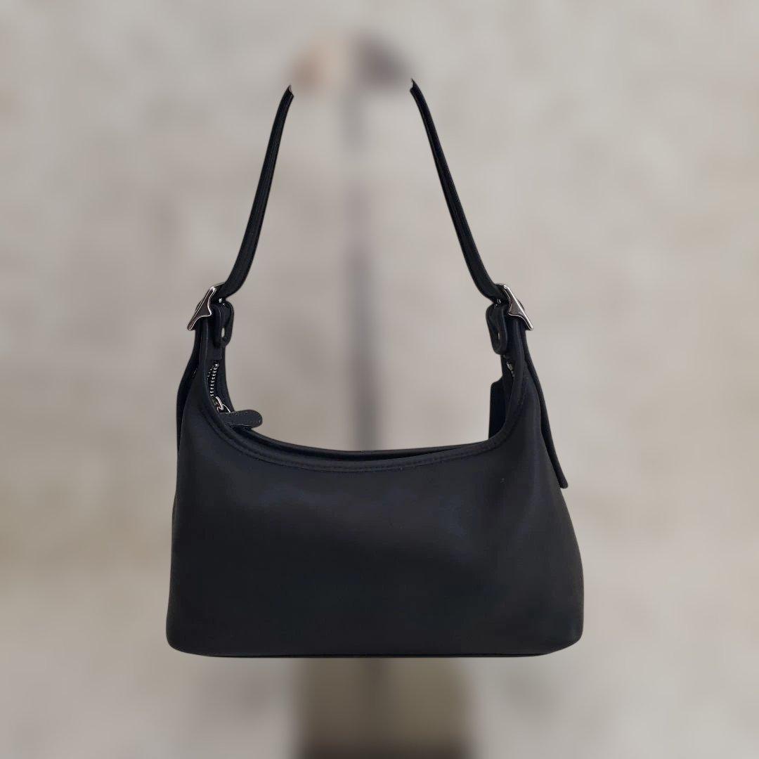 ⭐極美品⭐OLD COACH アクセサリーポーチ ハーフムーン ブラック