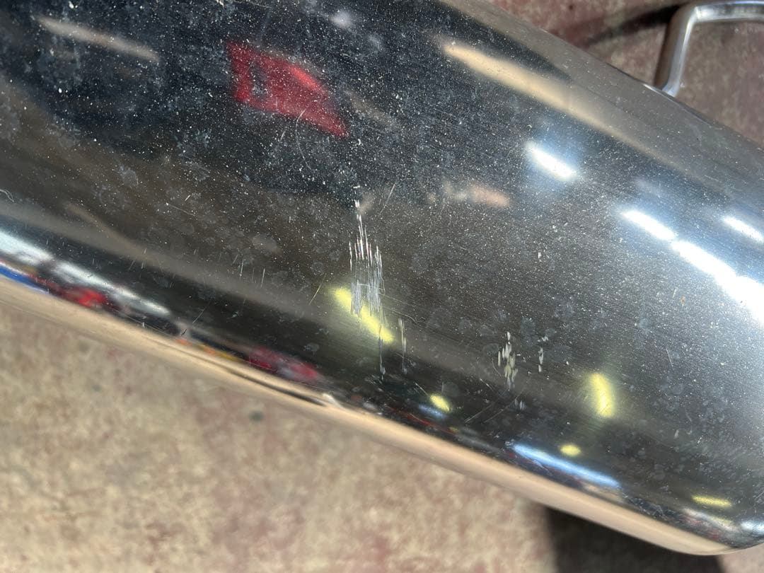 マツダ RX-8用か？ ジャンク品 ワンオフマフラー メーカー不明