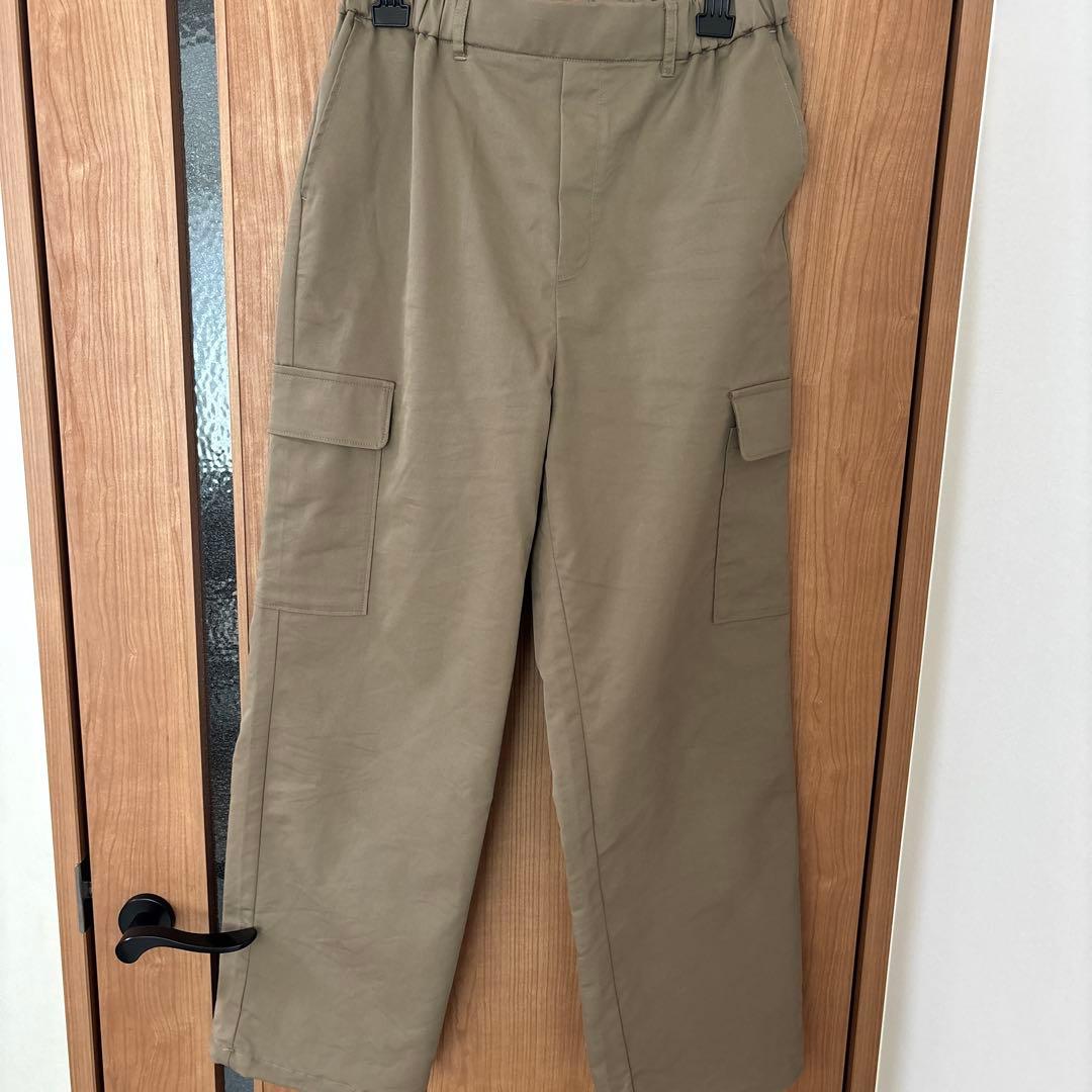 OUR 裾がしぼれる2wayカーゴパンツ
