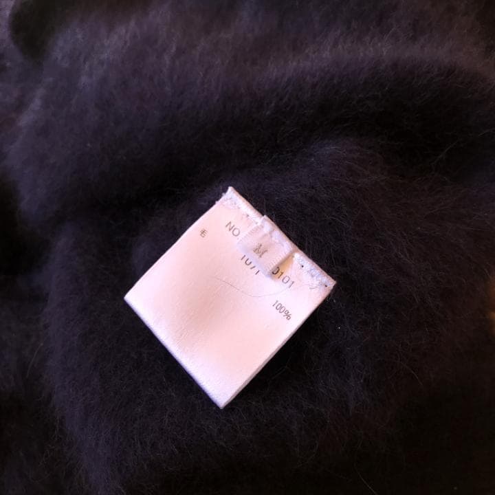 Ron Herman ラクーン ウール カーディガン メンズ M ネイビー