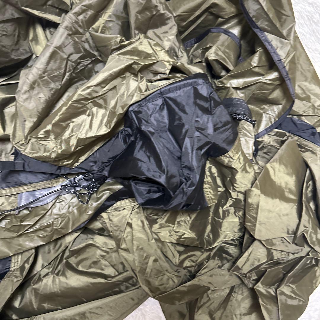 オリーブカラー　TOMOUNT トマウント 2ルームトンネルテント