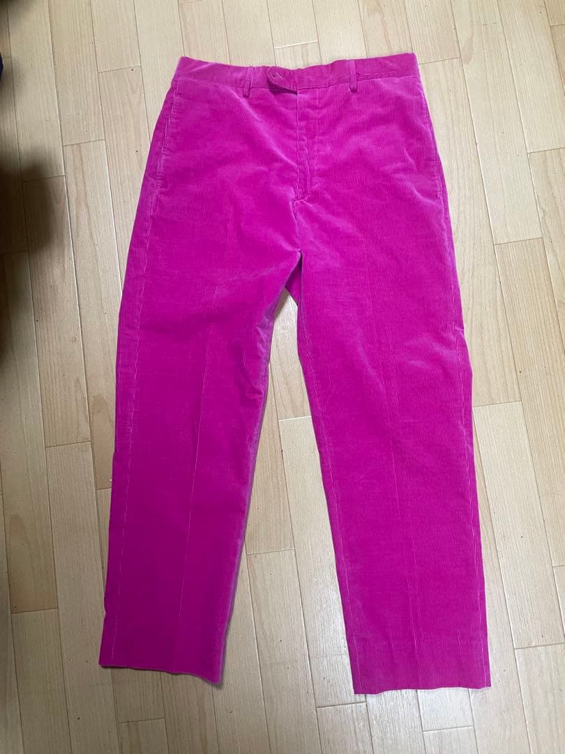 エルメス　メンズ コーデュロイパンツ