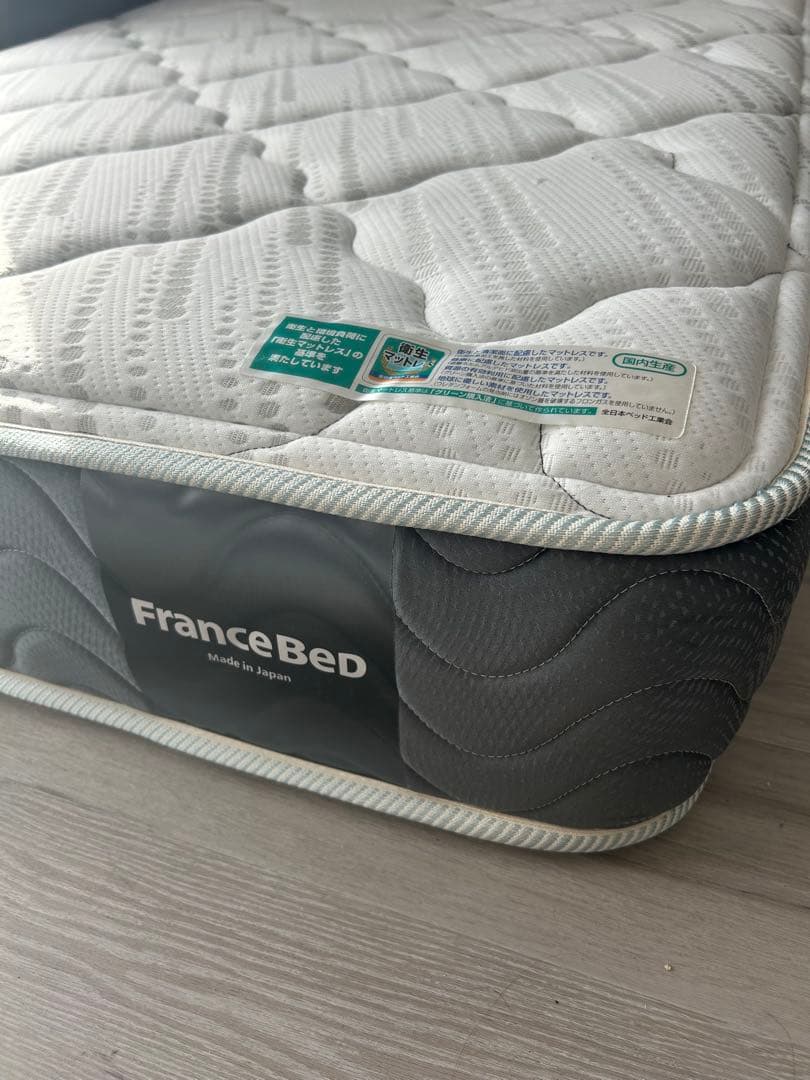 FranceBed TW-100スプリングマットレス シングル※１週間後出品終了