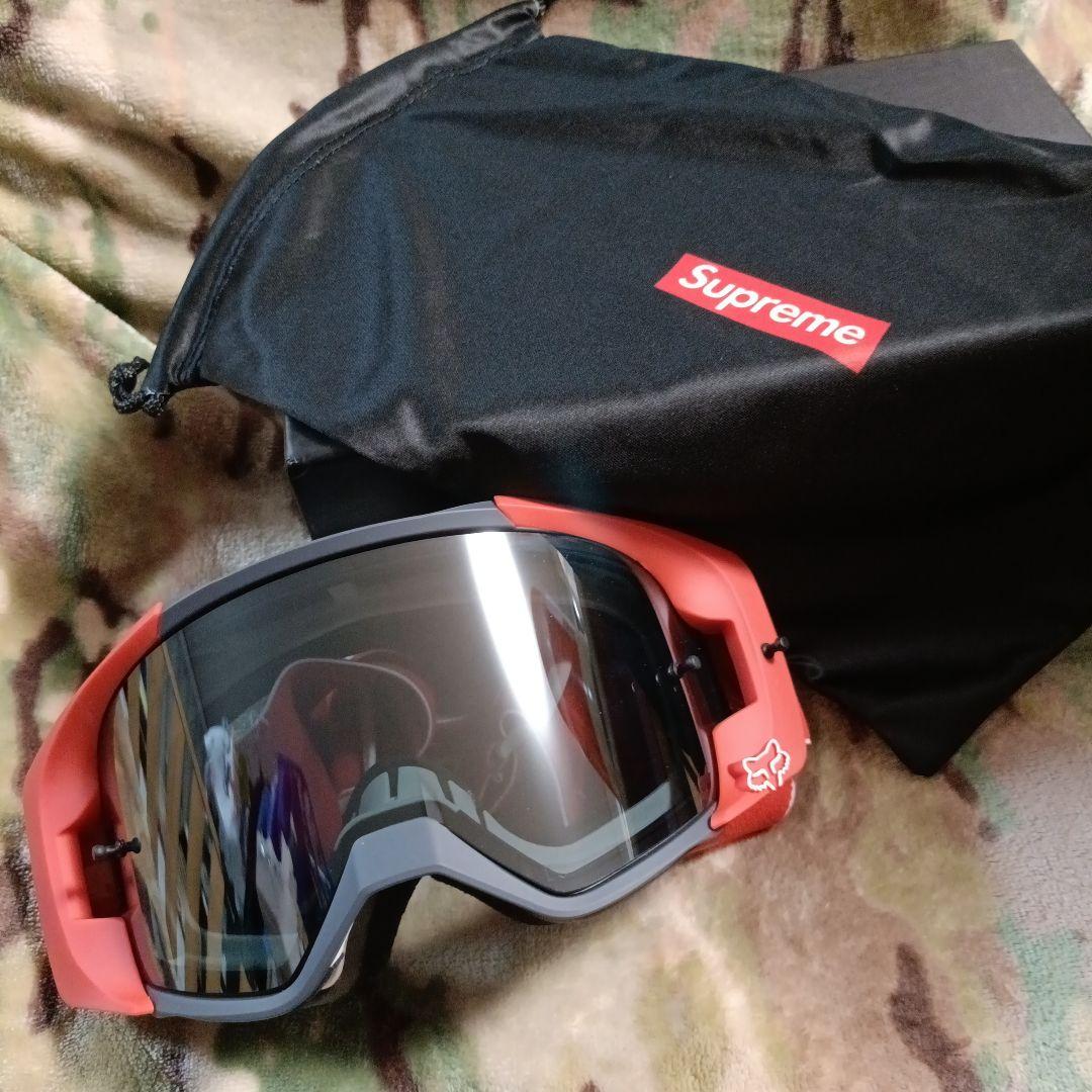 新品　Supreme Fox Racing　ゴーグル　レッド　スノボー