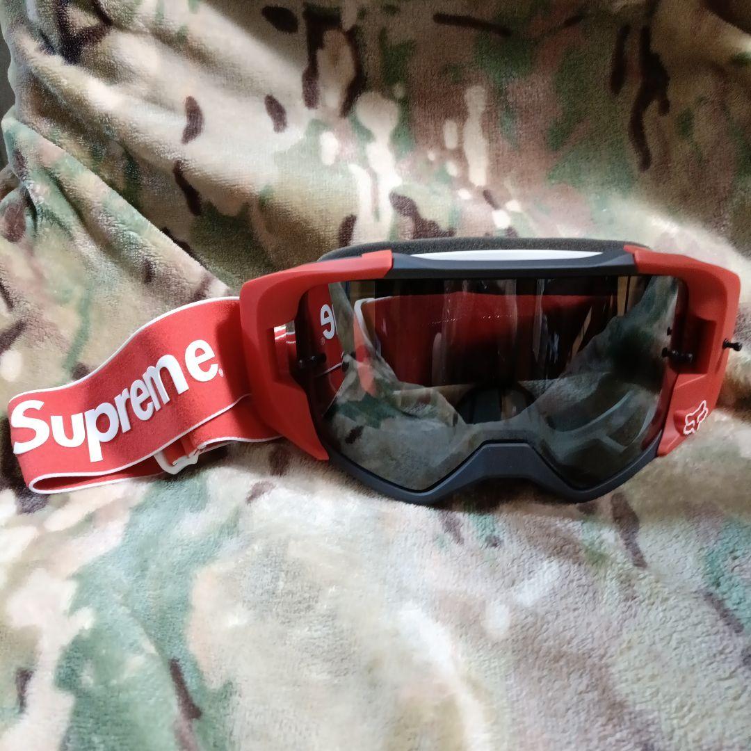 新品　Supreme Fox Racing　ゴーグル　レッド　スノボー