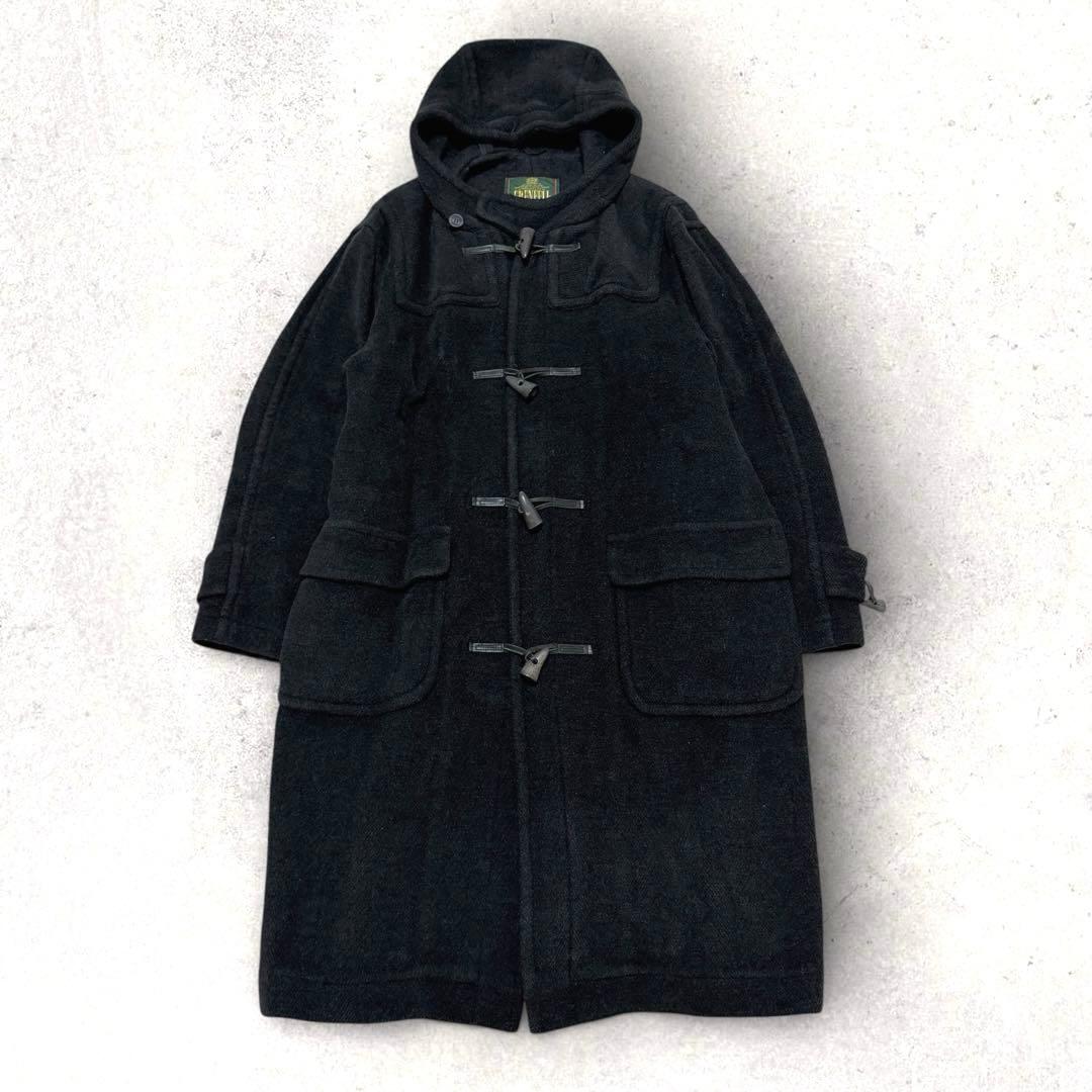 イギリス製　GRENFELL　グレンフェル　ヘリンボーン　ダッフルコート