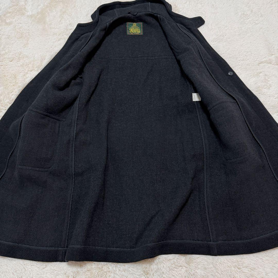 イギリス製　GRENFELL　グレンフェル　ヘリンボーン　ダッフルコート