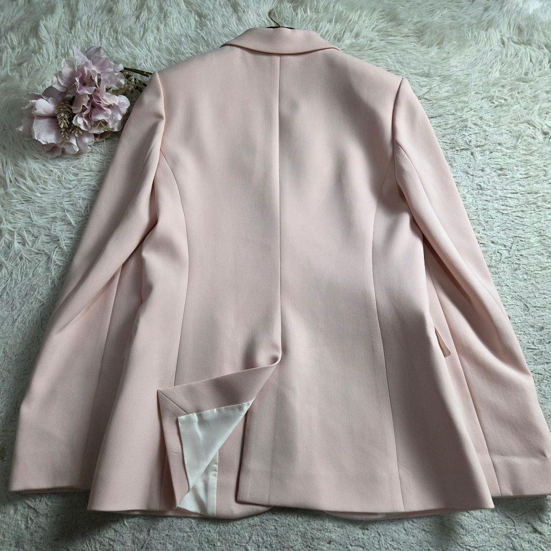 美品 24AW Theory テーラードジャケット STAPLE 2 M ピンク