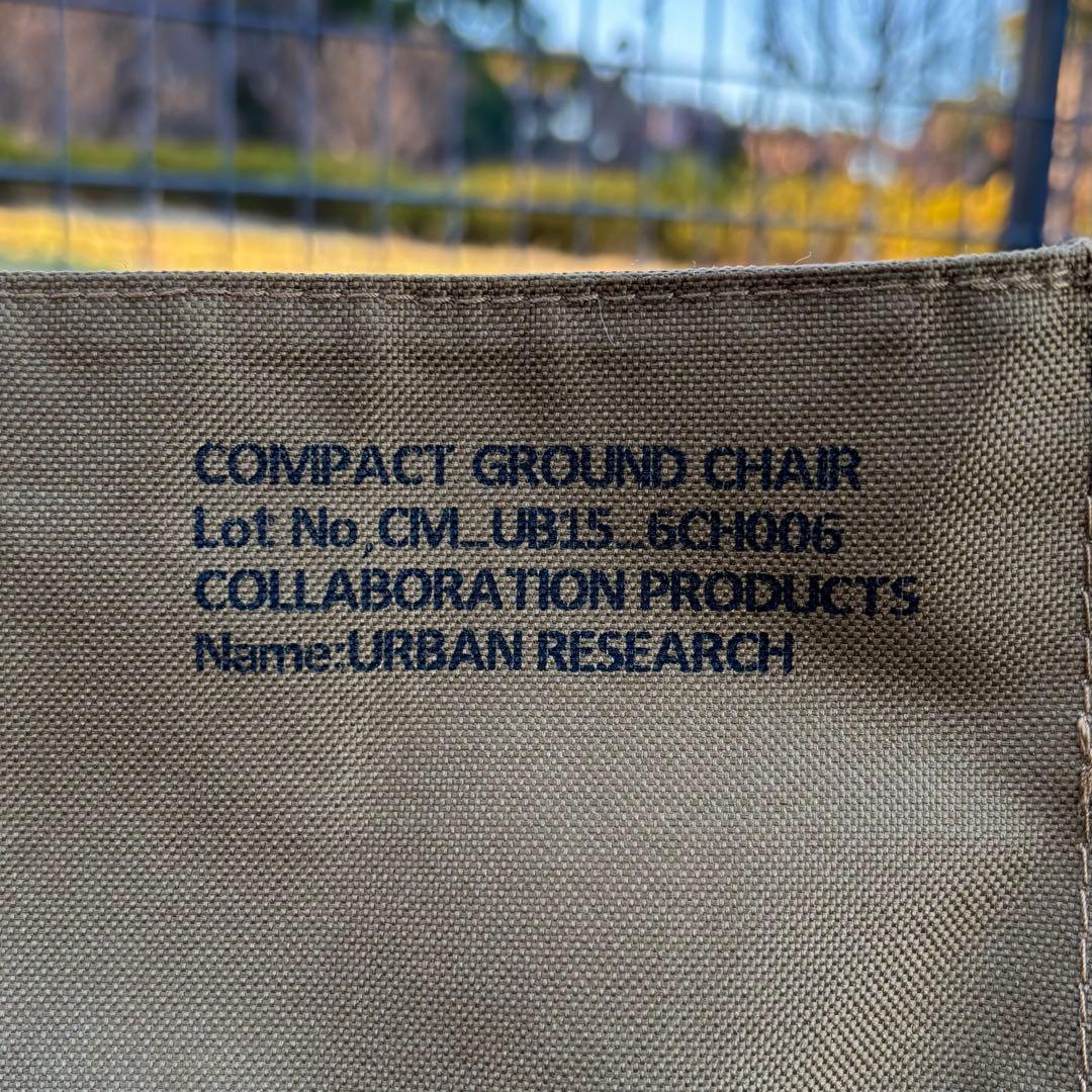 Coleman×URBAN RESEARCHコンパクトグランドチェア二脚セット