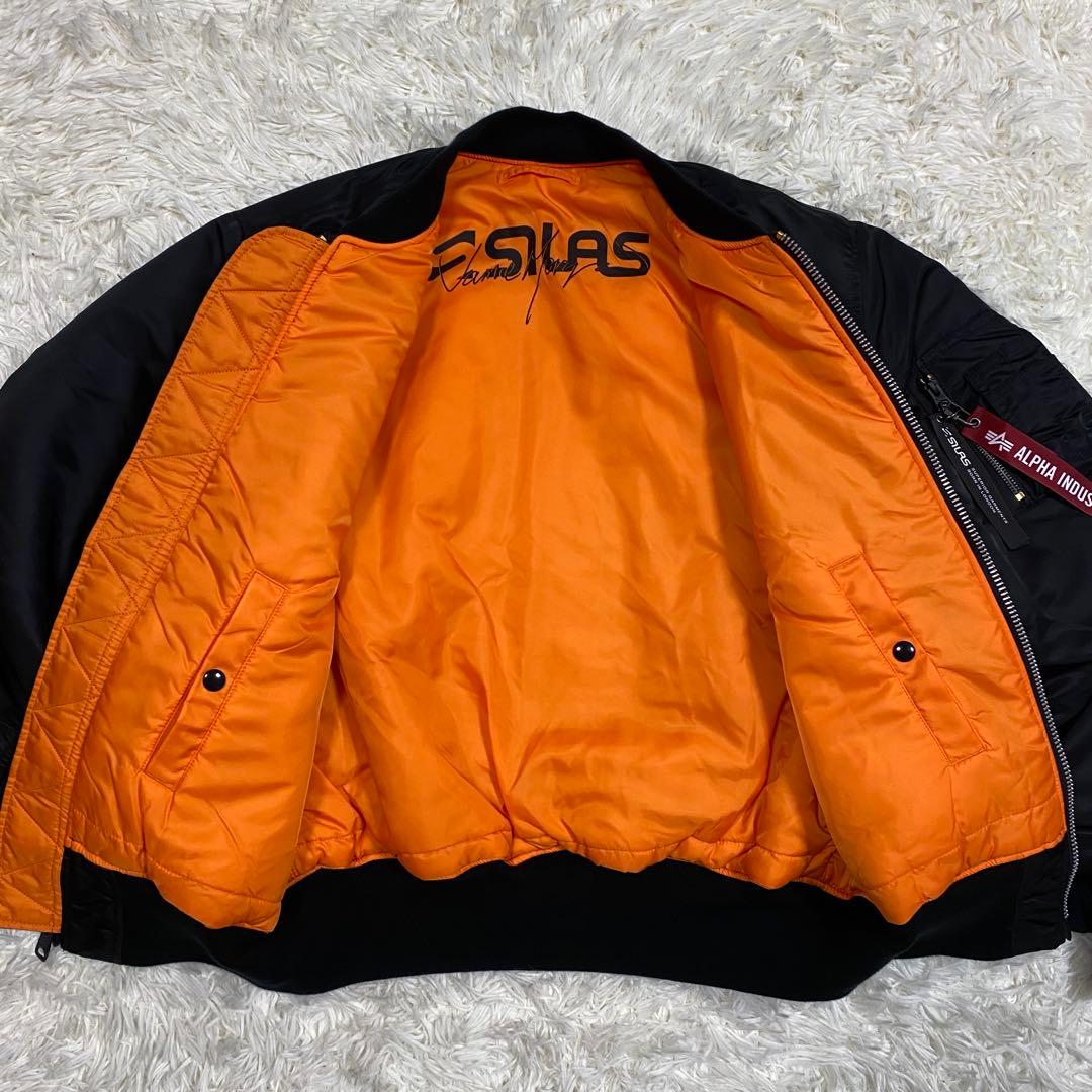 美品✨ALPHA×SILAS×JAMIE MORGAN コラボ MA-1