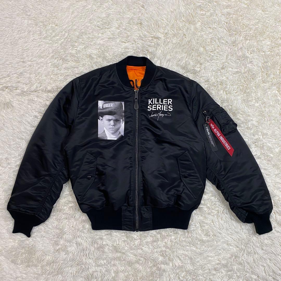 美品✨ALPHA×SILAS×JAMIE MORGAN コラボ MA-1