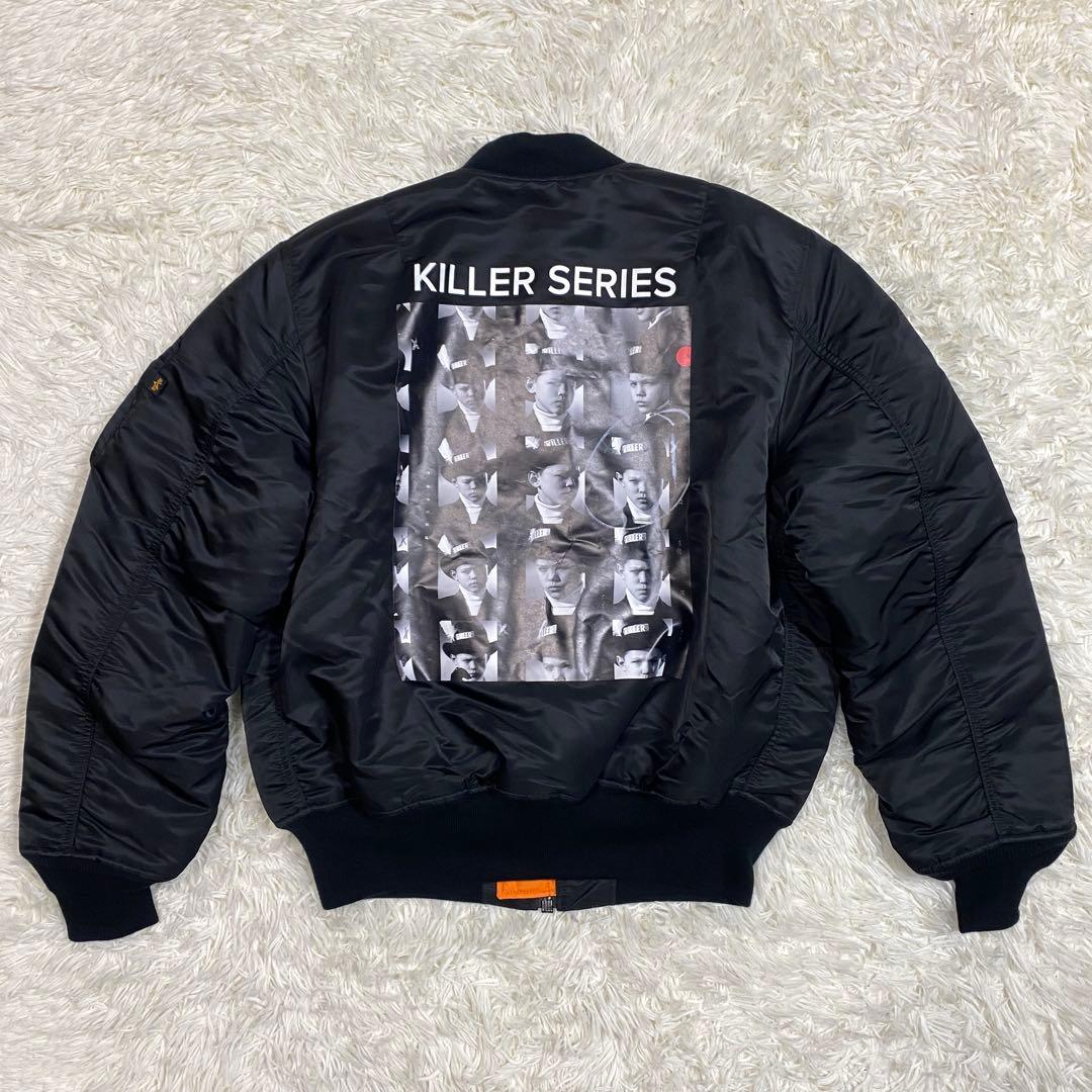 美品✨ALPHA×SILAS×JAMIE MORGAN コラボ MA-1