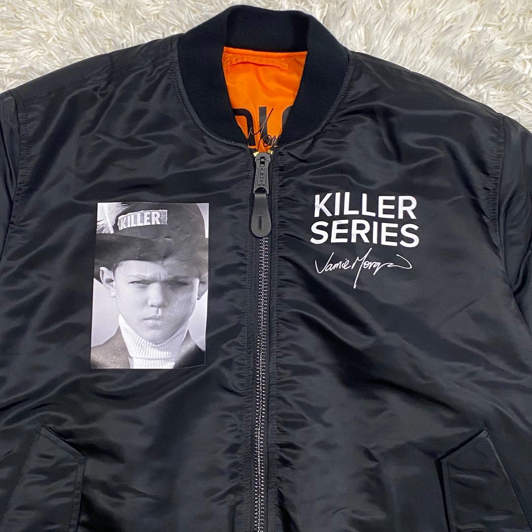 美品✨ALPHA×SILAS×JAMIE MORGAN コラボ MA-1